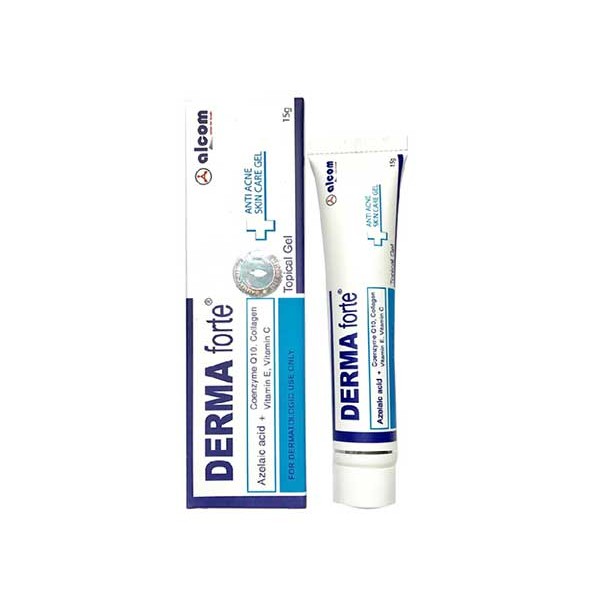 Combo gel giảm mụn mờ thâm Dermaforte và Megaduo 15g