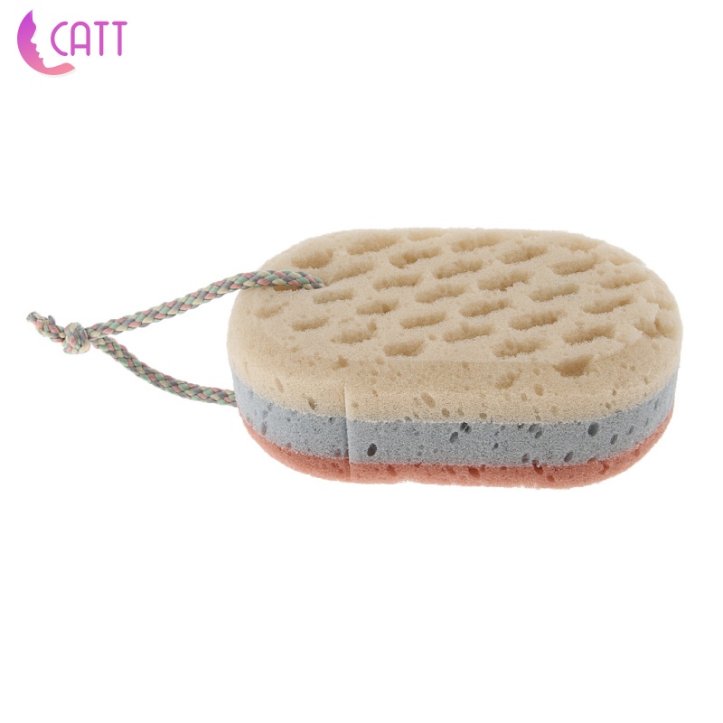 1 Miếng Bọt Biển Tẩy Tế Bào Chết Toàn Thân Thích Hợp Cho Mọi Loại Da