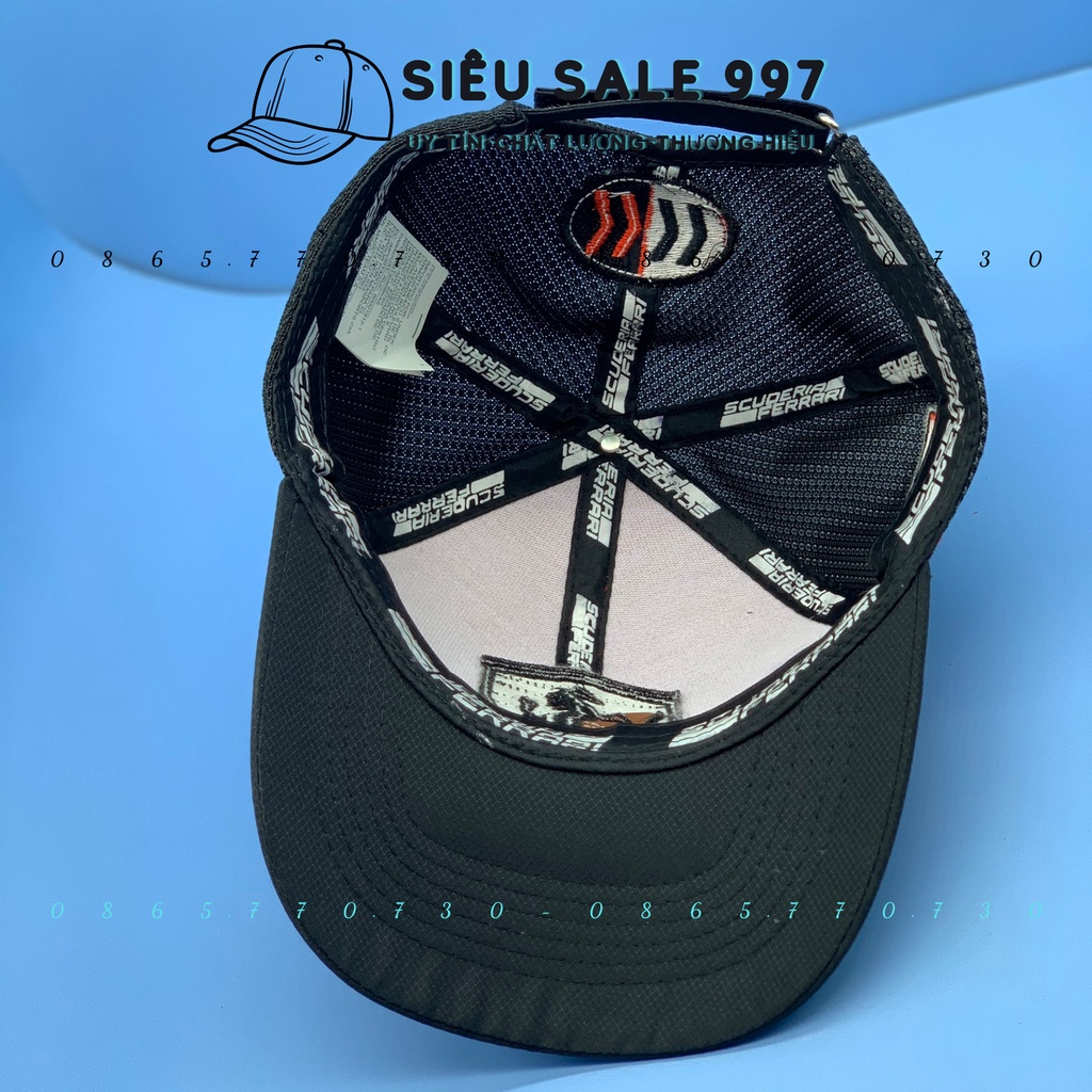 NÓN KẾT CON NGỰA LOGO FE-RA-RII, MŨ LƯỠI TRAI NAM NỮ THỜI TRANG