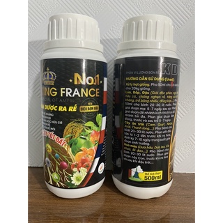 Thuốc kích thích ra rễ cây cực mạnh hàng nhập khẩu Mỹ KING FRANCE siêu đậm đặc chai 500ml
