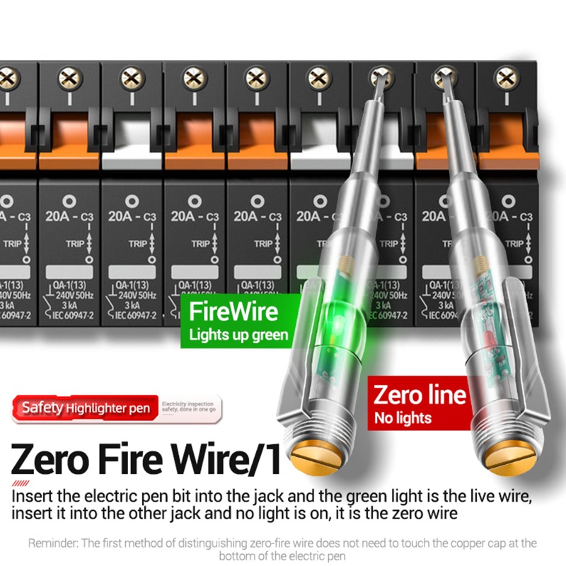 Tua Vít Thử Điện Phát Sóng Trực Tiếp / Đèn LED Kép