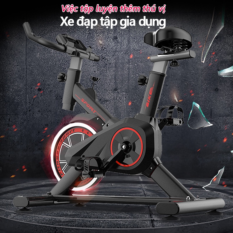 Xe đạp tập gym Dụng cụ tập gym đạp xe tại nhà yên tĩnh tiện lợi nhỏ gọn