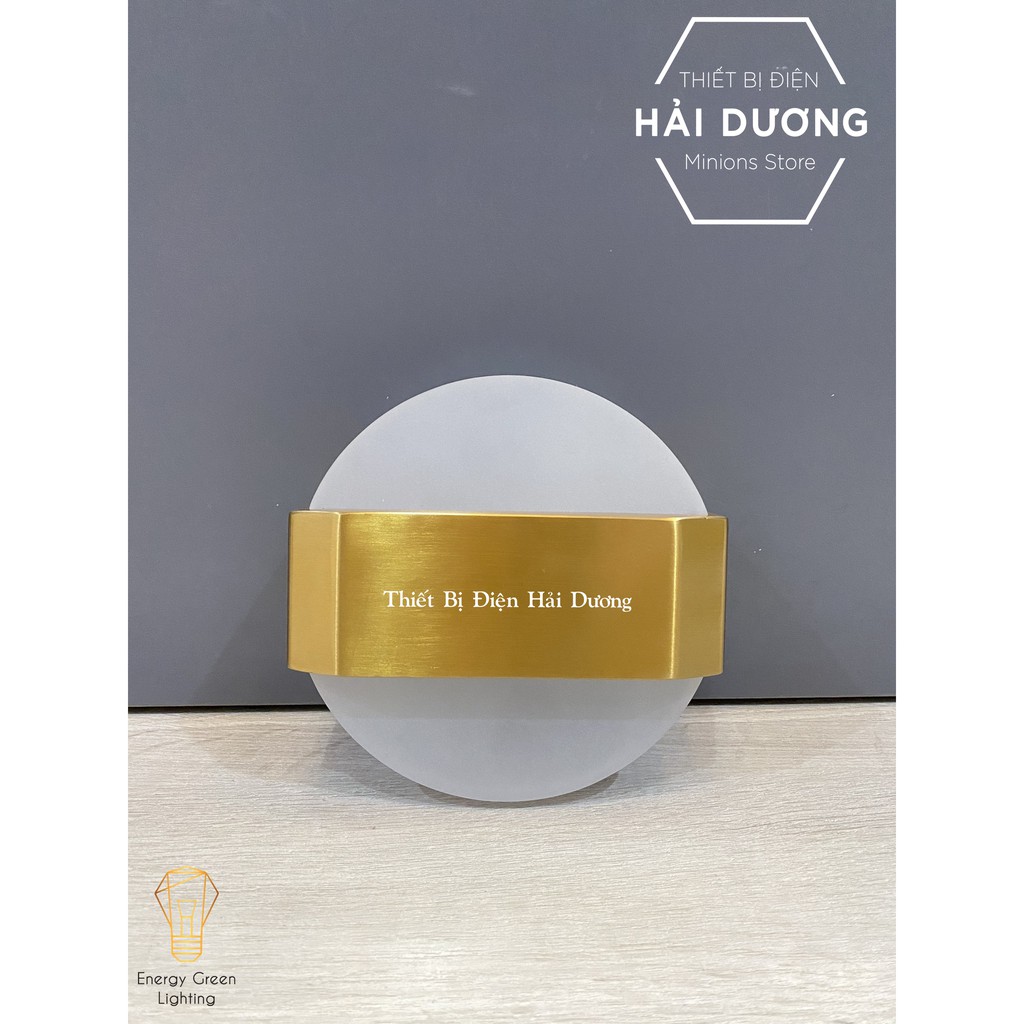 Đèn Tường Đồng Cao Cấp Kiểu Dáng Hiện Đại DT-622  Ánh Sáng Vàng - Led Siêu Sáng - Có video thực tế