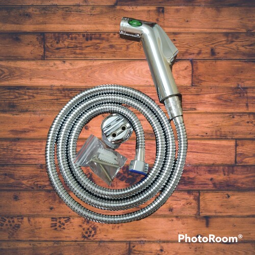 Bộ Vòi Xịt Vệ Sinh Chịu Áp Cao Cấp Bảo Hành 3 Năm, Vòi Xịt Bồn Cầu, Toilet