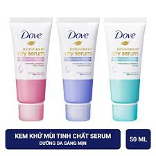 Kem Khử Mùi Sáng Mịn Vùng Dưới Cánh Tay Dove Deodorant Dry Serum Collagen 50ml