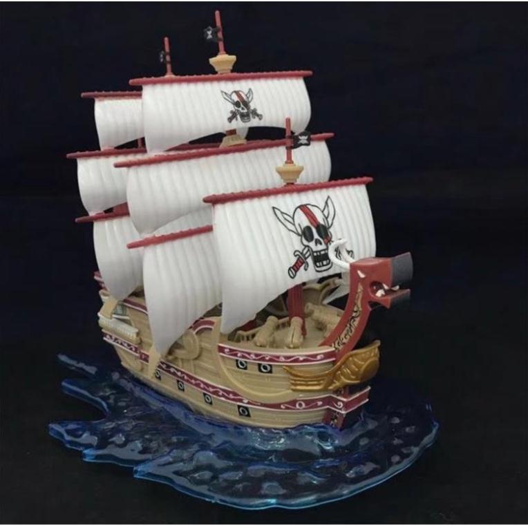 Mô hình One Piece - Mô hình thuyền tàu Shank Tóc Đỏ T01