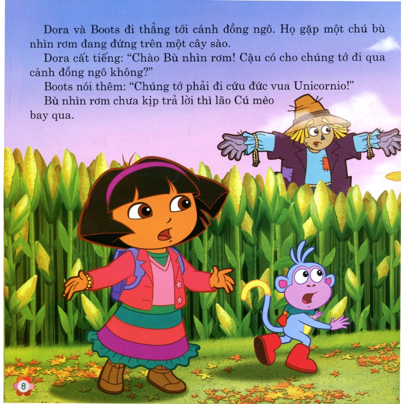 Sách Dora The Explorer - Giải Cứu Khu Rừng Phép Thuật