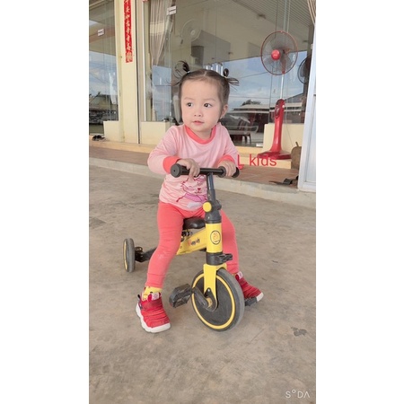 Bộ dài thun lạnh điều hòa cài vai phối màu k.woo bé trai/ bé gái (6-16kg)
