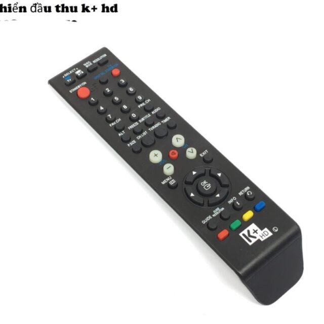 Điều Khiển remote đầu thu K+ HD