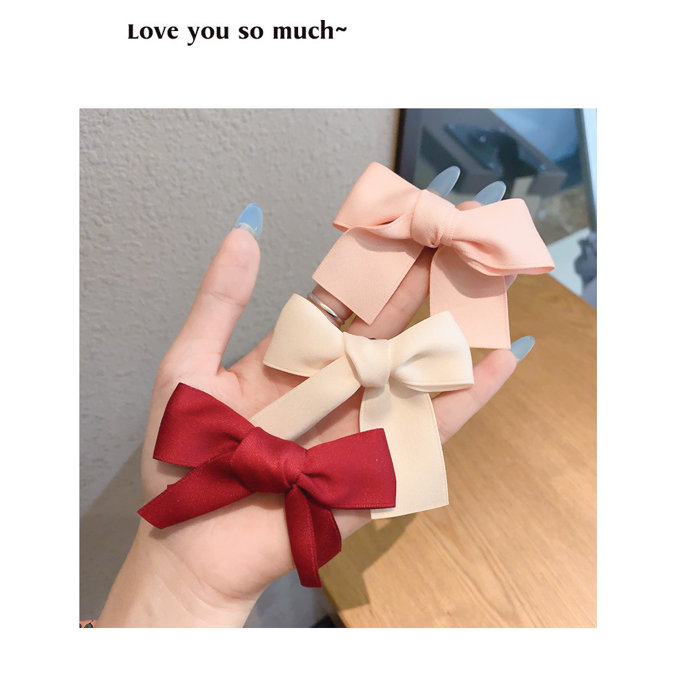 Kẹp Tóc Nơ Xinh Xắn Dành Cho Nữ