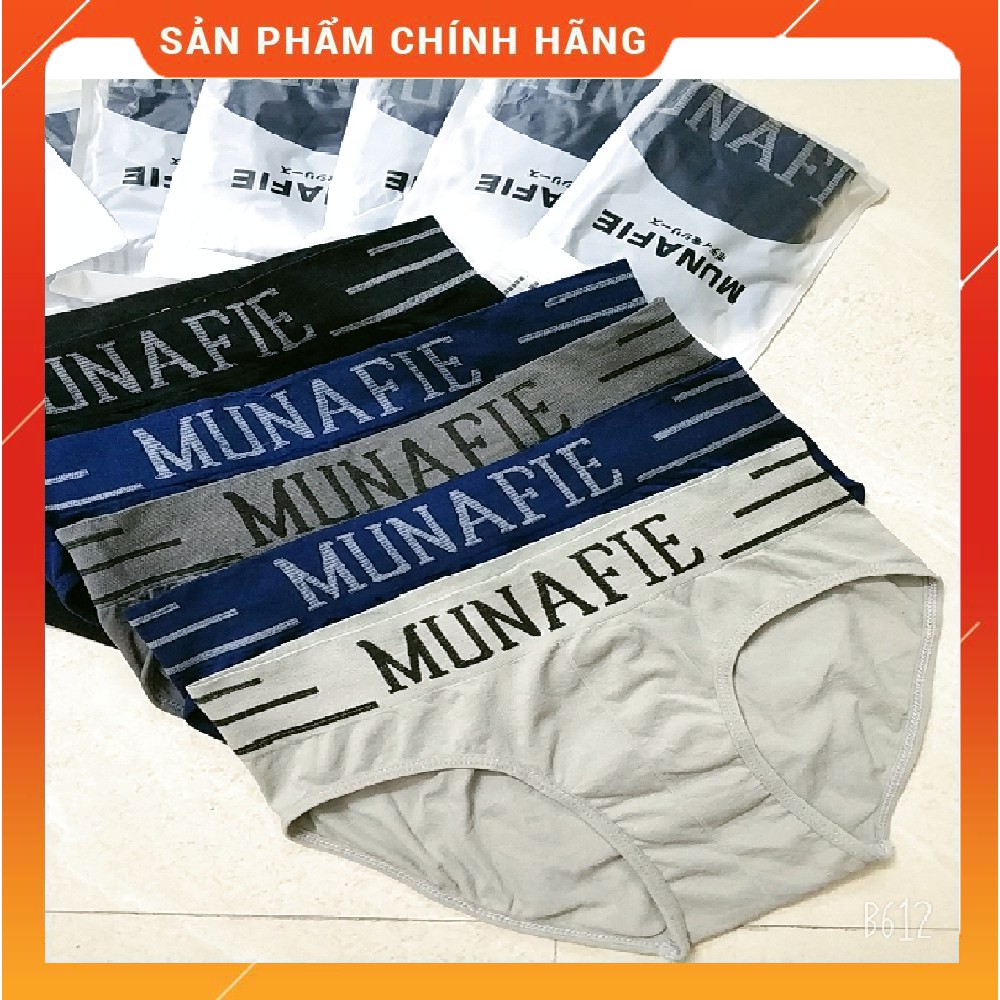 Quần sịp nam cao cấp Quần lót nam chéo MUNAFIE Freesize &lt; 75kg