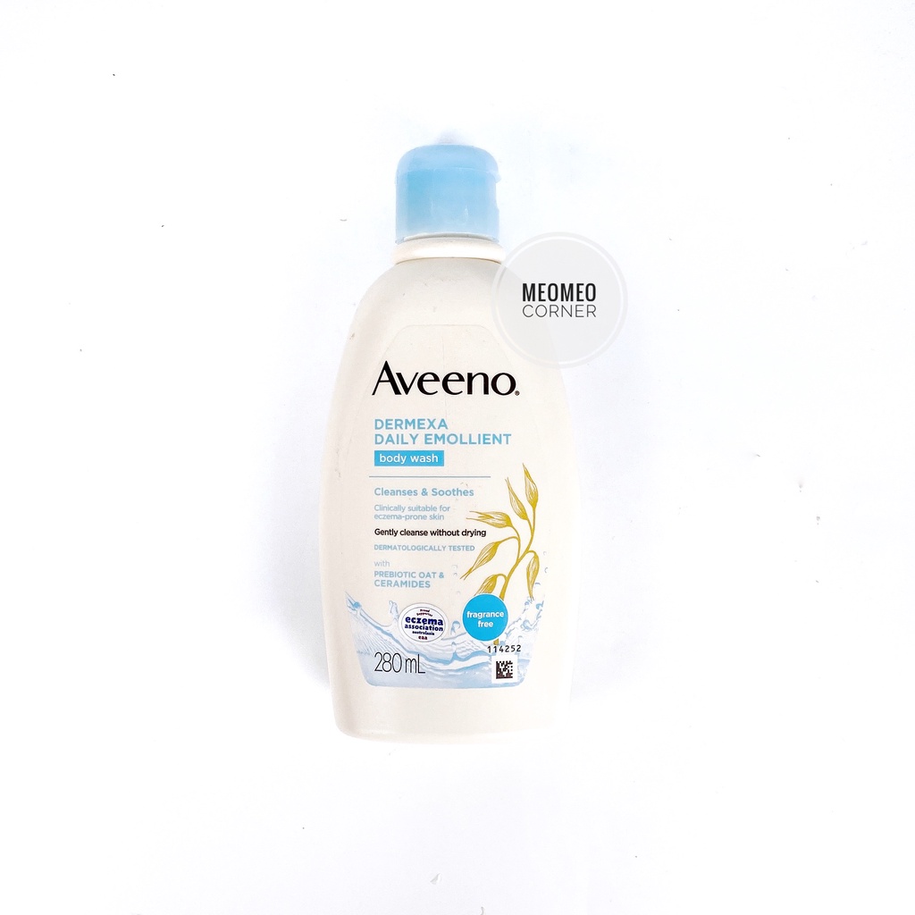 Kem / Sữa tắm chàm Aveeno Dermexa / Eczema chàm người lớn