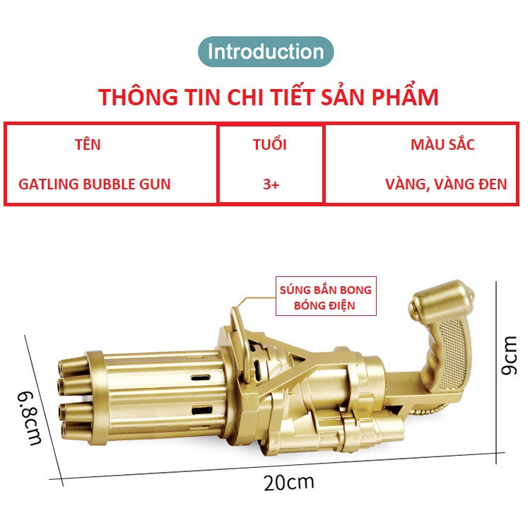 Súng bắn bong bóng đồ chơi trẻ em thông minh ngoài trời hot tiktok cao cấp giá rẻ ✅