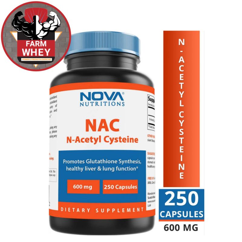 NOVA NAC 600MG - GIẢI ĐỘC GAN VÀ DUY TRÌ SỨC KHOẺ TẾ BÀO