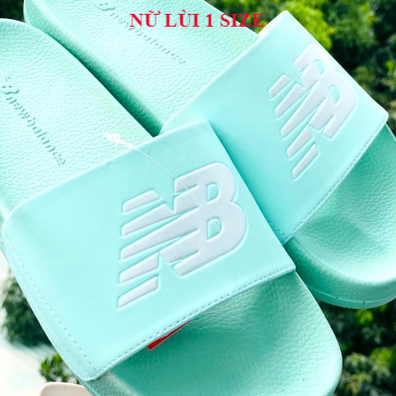 Dép newbalence 𝐍𝐄𝐖 𝐁𝐀𝐋𝐄𝐍𝐂𝐄 ❤️FREESHIP + Hộp❤️dép unisex NB new balence quai ngang thể thao nam nữ full xanh