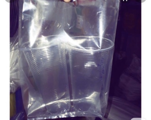 Combo 3 kg túi đựng trà sữa size 1cốc, 2 cốc, 3 cốc