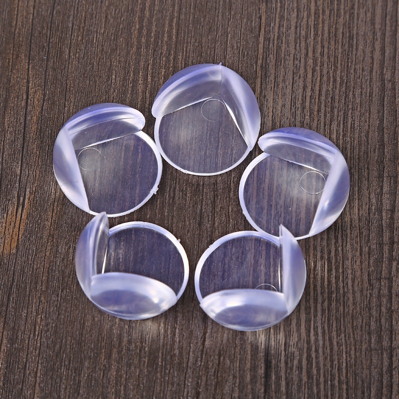 Set 10 miếng silicone trong suốt bọc góc bàn bảo vệ bé an toàn
