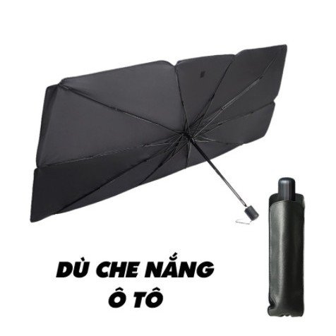 Ô che nắng kính trước xe ô tô - Bảo vệ nội thất ô tô - Dù che nắng kính lái xe hơi cao cấp- Chống tia UV !