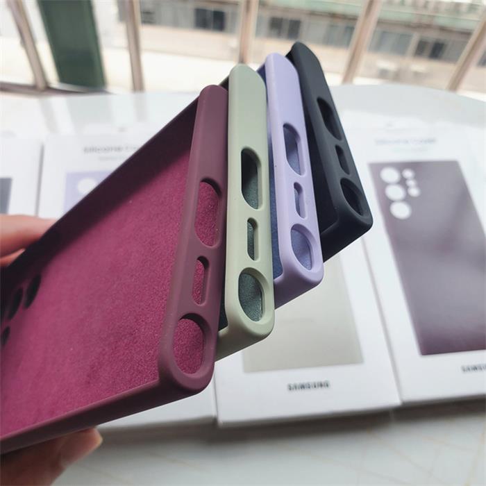 Ốp Điện Thoại Silicon Mềm Chạm Cảm Ứng Cho Samsung Galaxy S22 Ultra