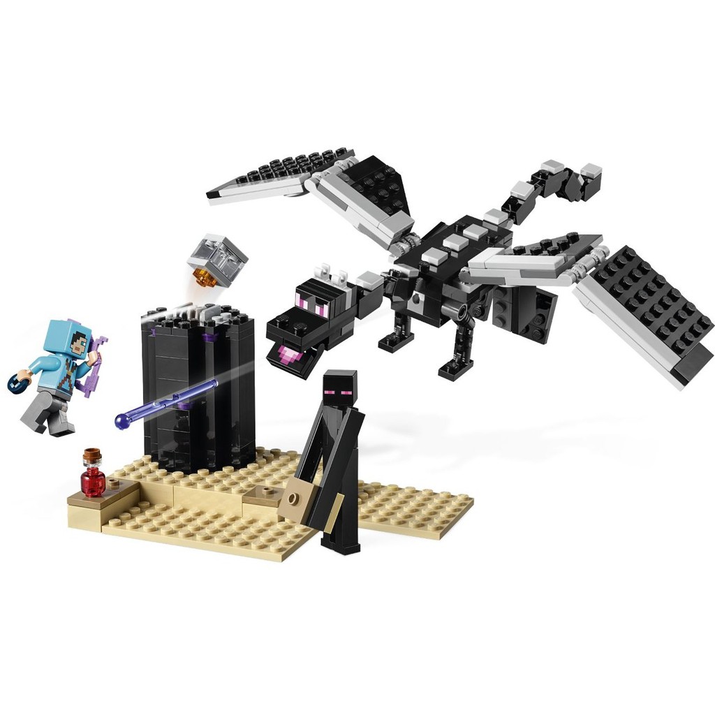 LEGO Minecraft 21151 Trận chiến ở Thế giới Tận cùng