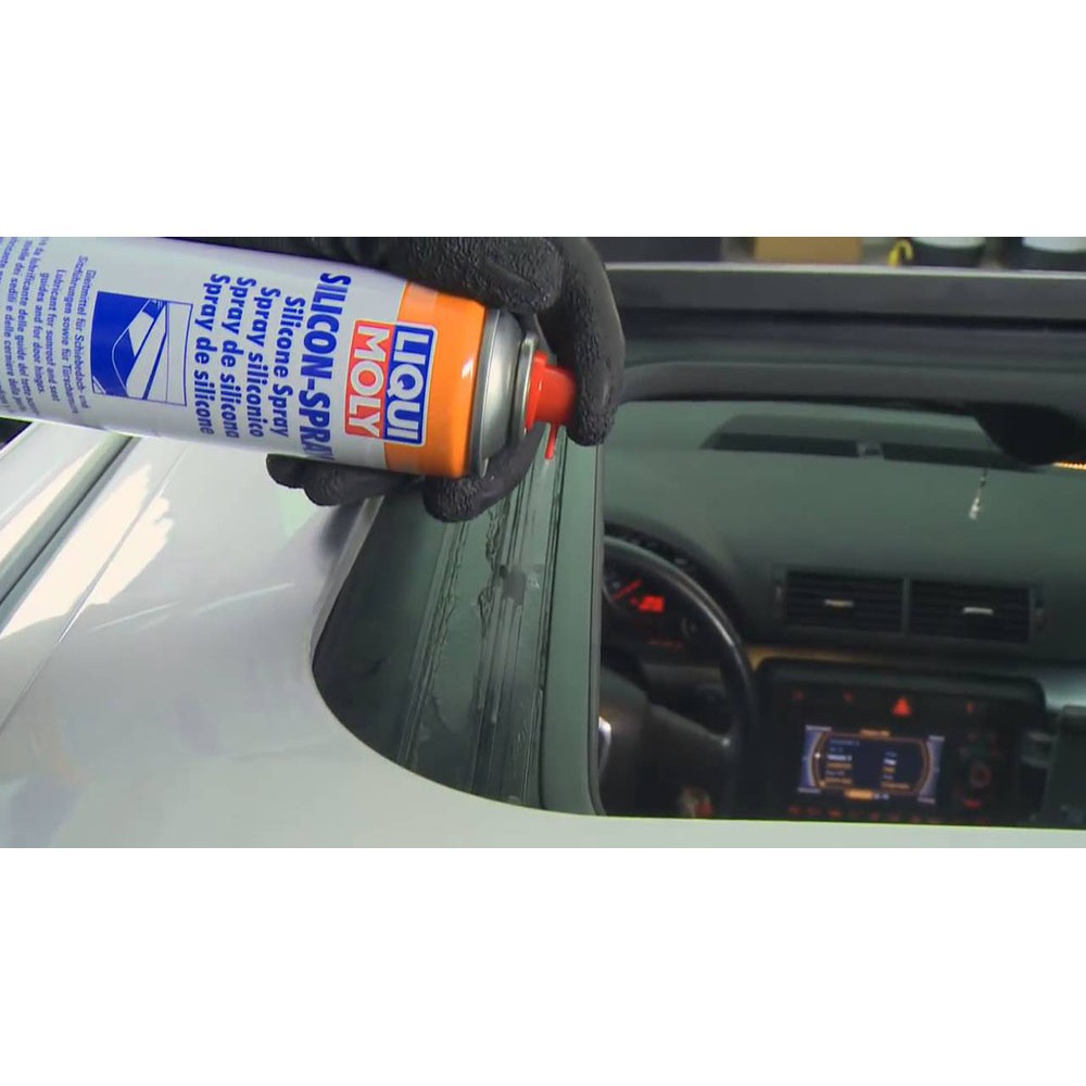 Chai xịt silicon bôi trơn bảo dưỡng cao su, nhựa Liqui Moly Silicon-Spray 3310 300ml