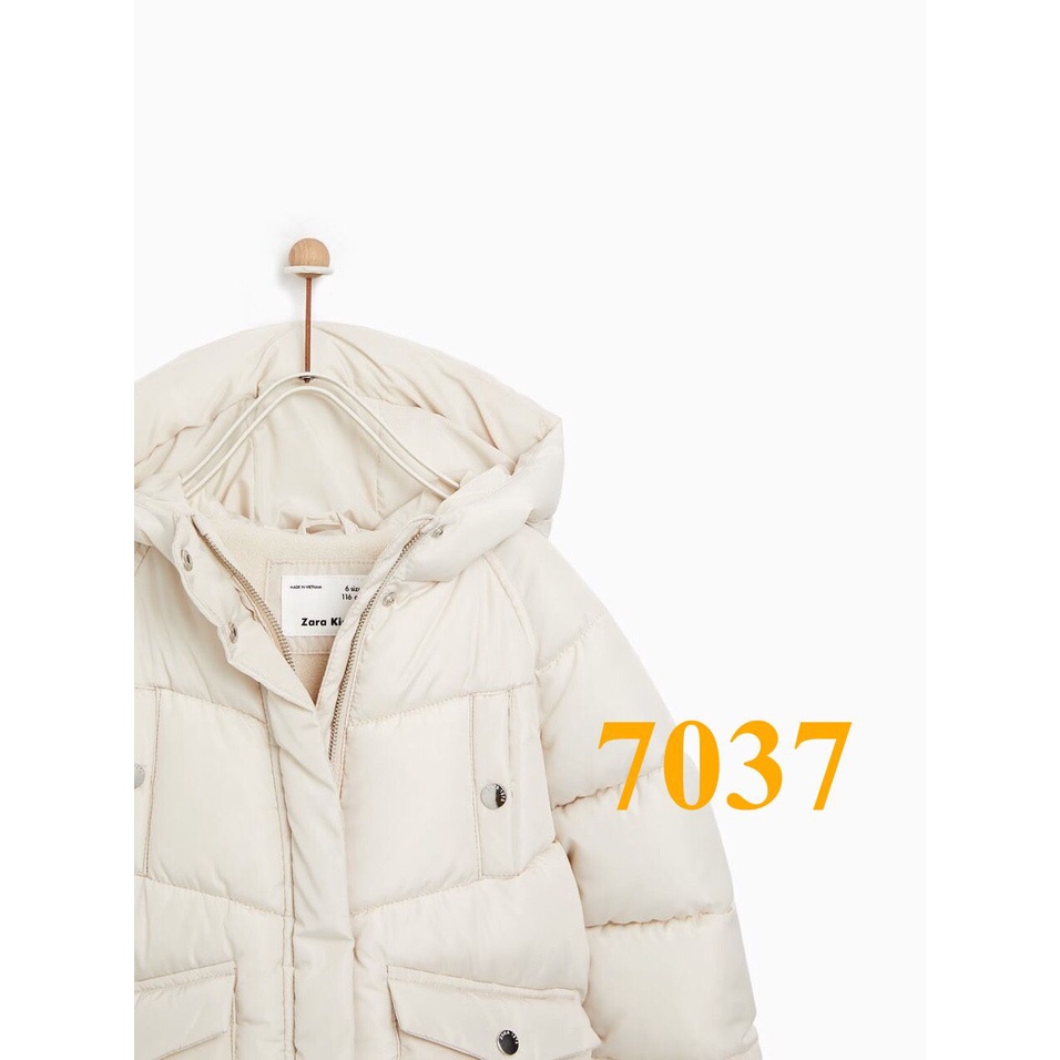 SALE 295K * Mã 7037: Phao bé gái đại 3 lớp dày dặn lót nỉ siêu đẹp, hàng có 5 màu, mẹ con mặc đôi rất đẹp. VNXK