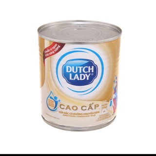 Sữa đặc hà lan lon vàng/xanh bật nắp 380g