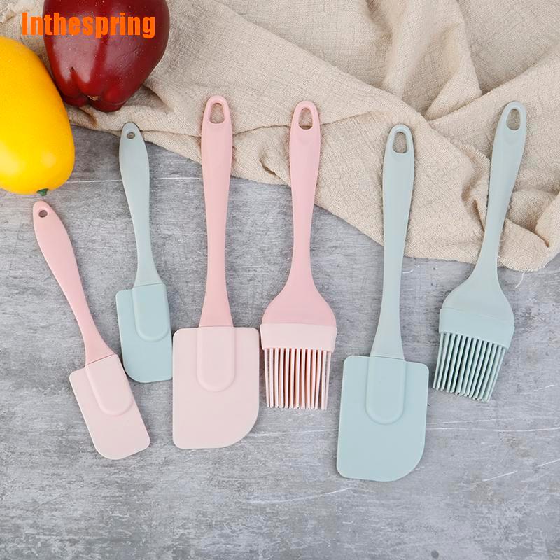 Set 1 / 3 Dụng Cụ Nấu Ăn Chất Liệu Silicon Thiết Kế Tiện Dụng