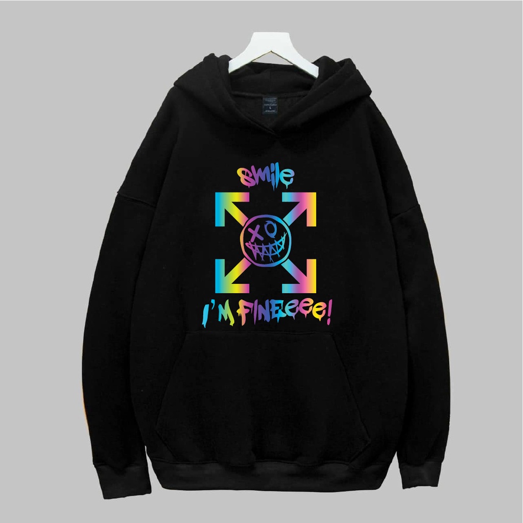 BIGSIZE in phồng - Áo khoác hoodie nam màu xanh bích form bigsize 90kg - 130kg - i'm fineee!, xanh bích in phồng