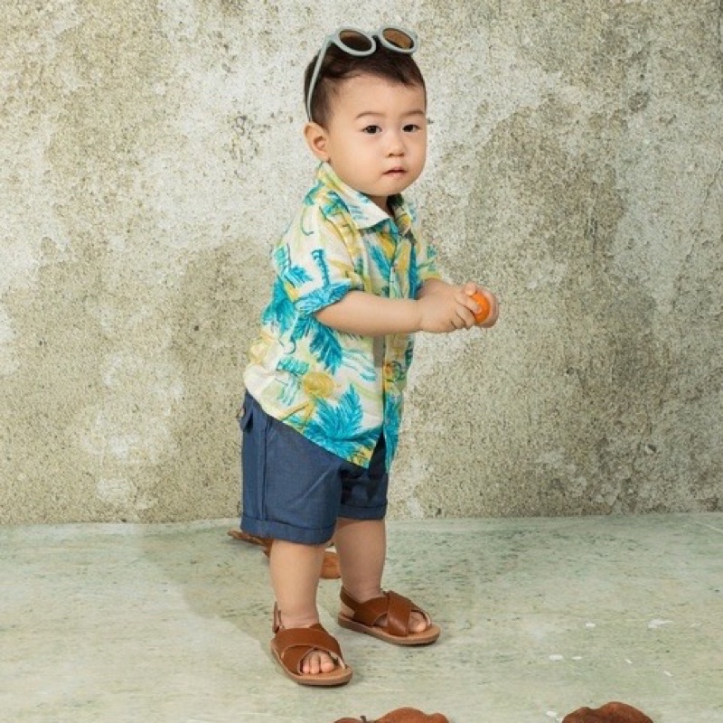 Chaang-Quần short denim/kaki cho bé trai