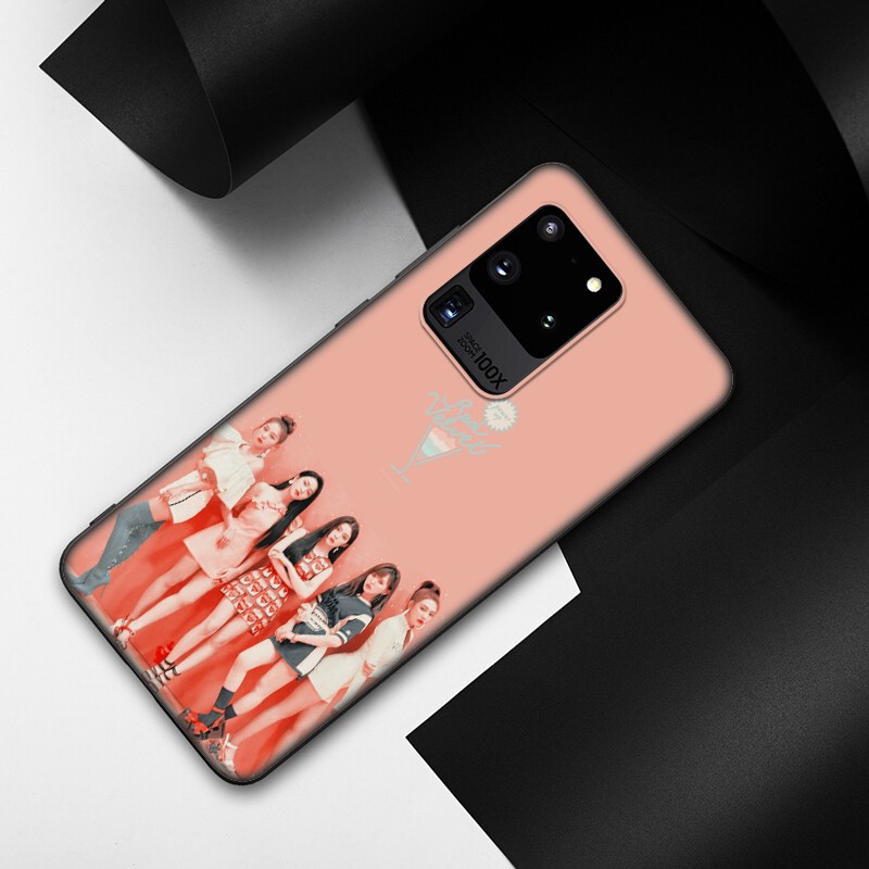 Samsung Galaxy S10 S9 S8 Plus S6 S7 Edge S10+ S9+ S8+ Casing Soft Case 109LU Red Velvet K Pop mobile phone case