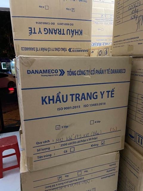 Khẩu trang y tế 3 lớp #Danameco
