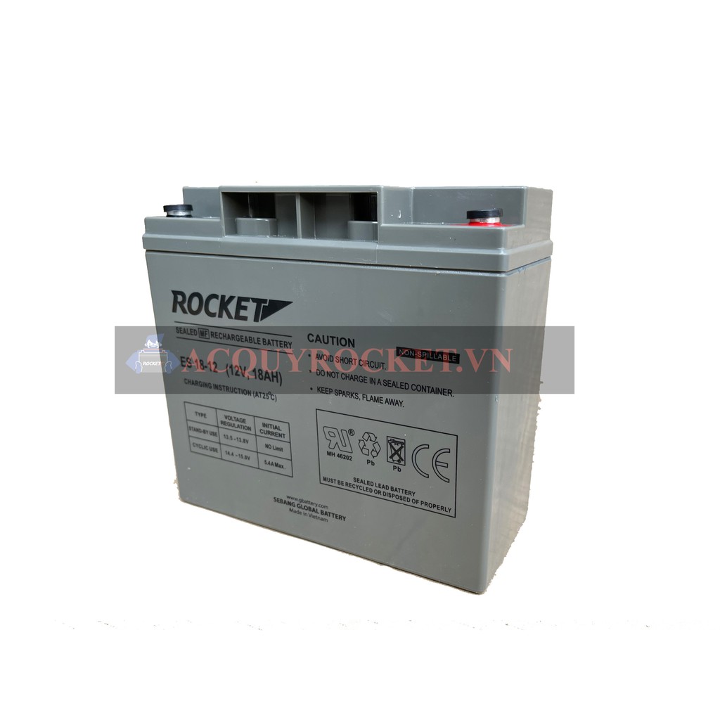 Ắc quy UPS Rocket ES65-12 (12V-65Ah)