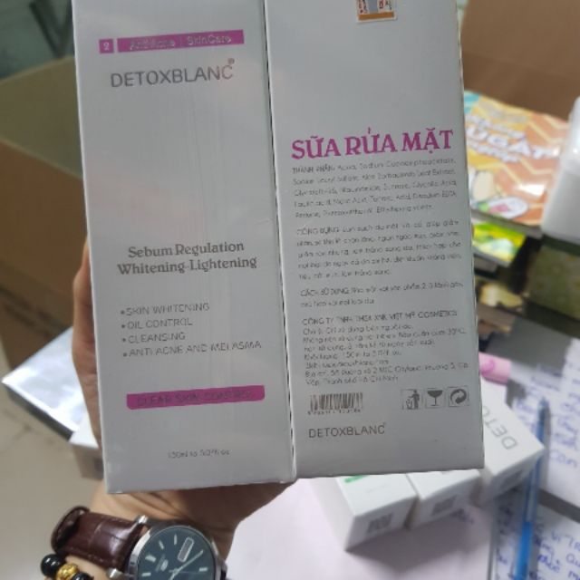 SỮA RỬA MẶT DETOX