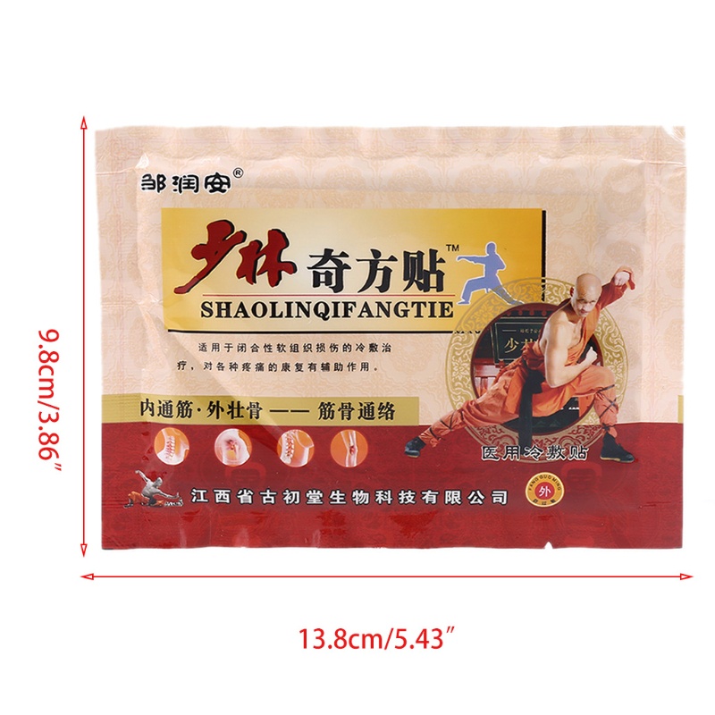Miếng Dán Thảo Dược Giảm Đau Lưng Đầu Gối / Khớp