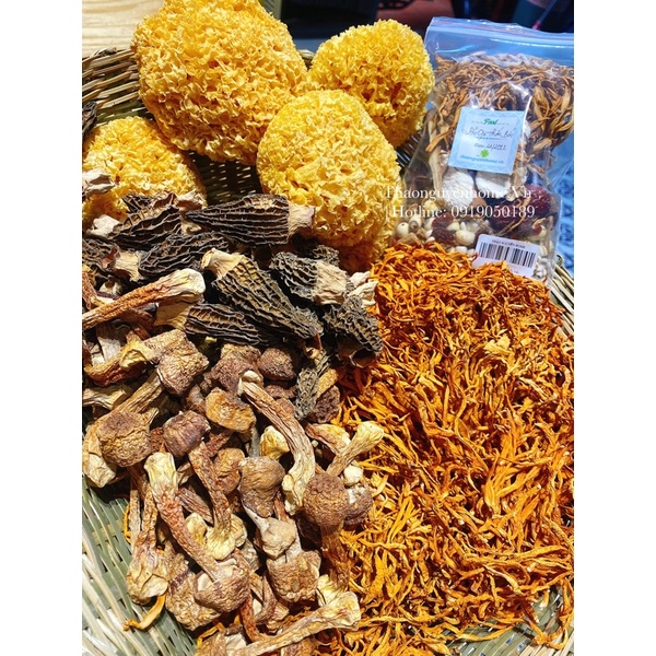 Gói lẩu soup nấm quý, lẩu gà tiềm (hầm, nấu súp canh)