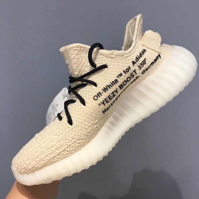 FULL BOX Giày Sneaker Nam, Nữ YZ350 V2 Off White Cao Cấp