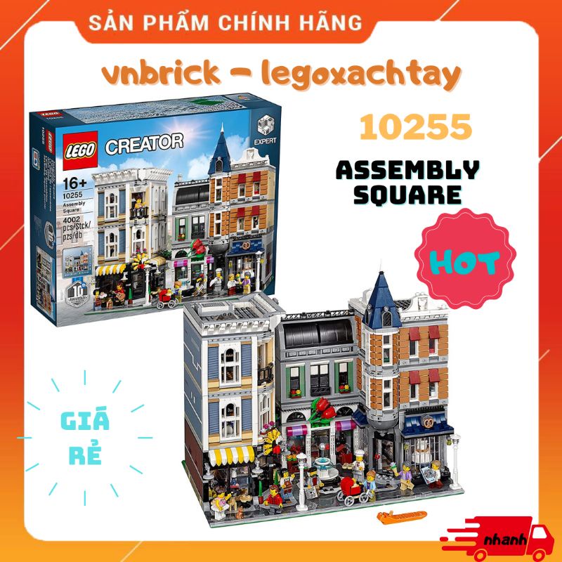 LEGO Creator Expert 10255 Assembly Square Quãng Trường Thành Phố