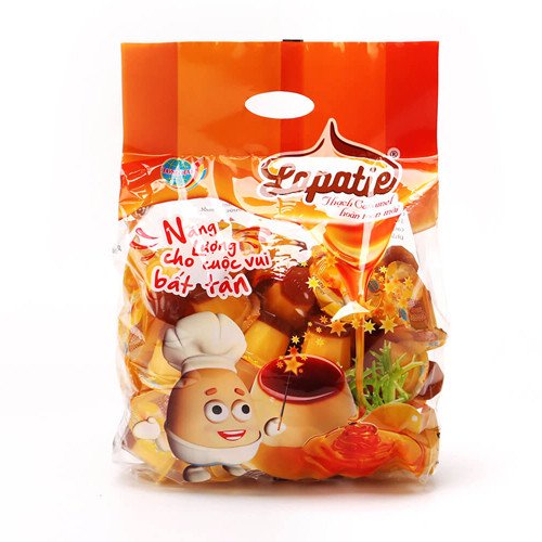 Thạch Caramel Lapatie Long Hải Túi 400g