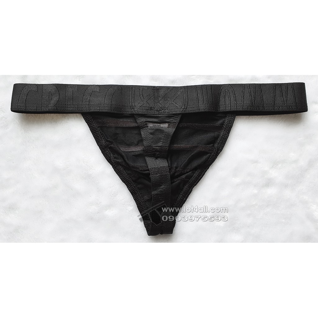 [CHÍNH HÃNG] Quần lót nam Gregg Homme 160604 Encore+ Thong Black