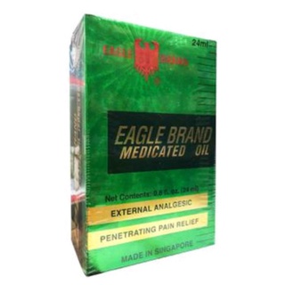[CHÍNH HÃNG] Dầu Gió Xanh Con Ó - EAGLE BRAND 3ml và 24ml