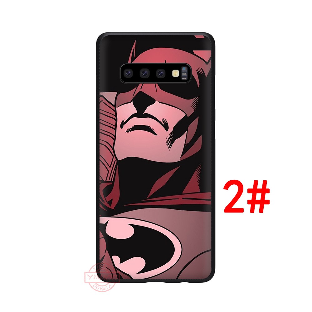 Ốp điện thoại in hình Batman Arkham cho Samsung Galaxy S7 Edge S8 S9 S10 Plus Note 8 9