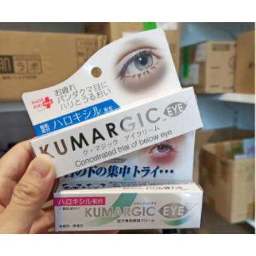 Kem Kumargic Eye 20g của Nhật Hỗ Trợ Cải Thiện Thâm Quầng Mắt