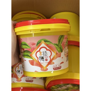 Kẹo xí muội quả thanh mai dạng thùng 408gram