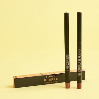 chì viền môi RealHer 24$ Lip Liner Duo ( boxycharm )