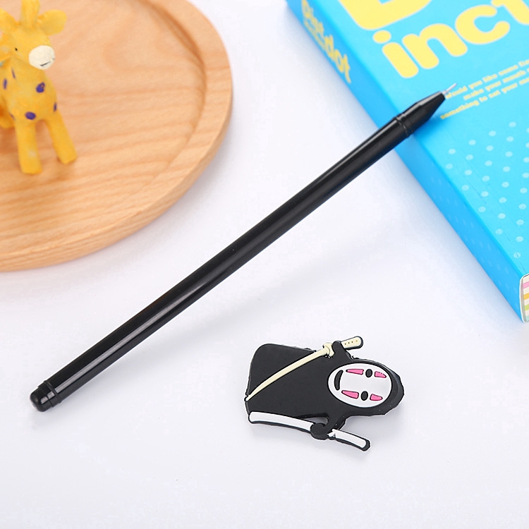 Nhân vật Anime Sáng tạo Anime Gel Bút 0,5mm Mực đen Sinh viên Văn phòng phẩm Đồ dùng văn phòng