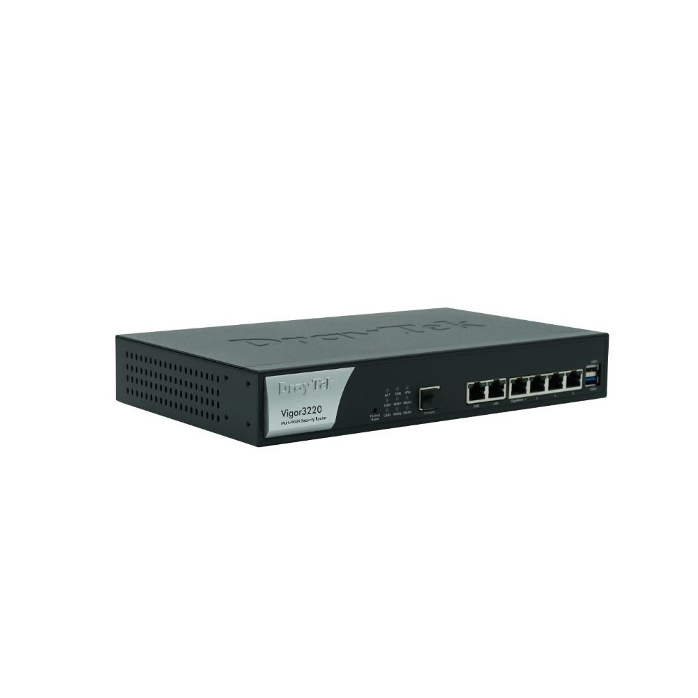 Bộ định tuyến DrayTek Vigor3220 Router cân bằng tải chuyên nghiệp cho doanh nghiệp, khách sạn, phòng game