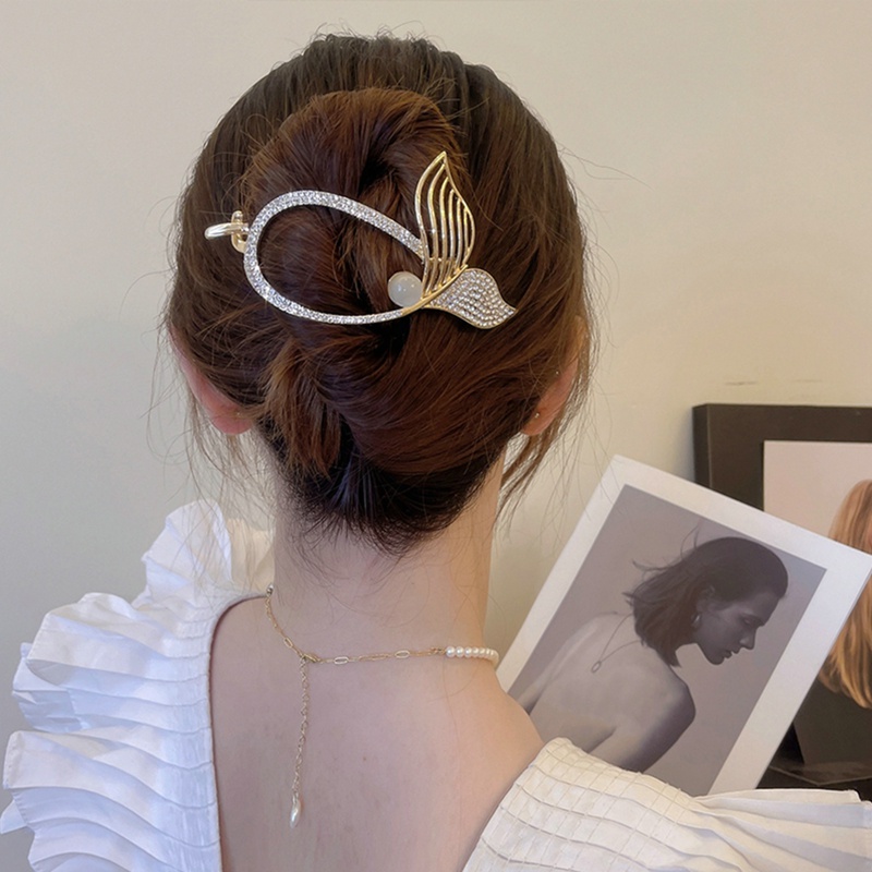 Kẹp Tóc Hoa Trà Vintage Cho Nữ dreamdiary