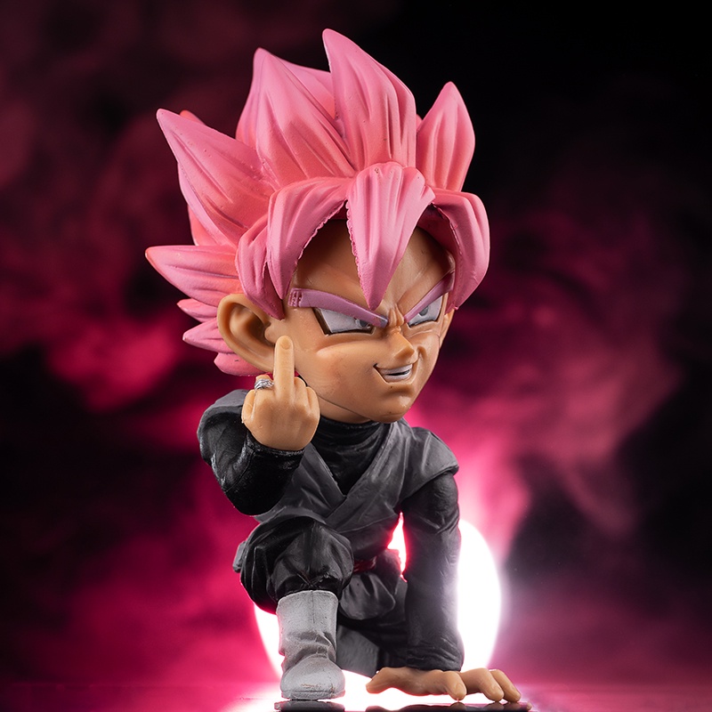 Mô Hình đồ chơi Dragon Ball Z nhân vật BLack goko rose super saiyan songoku Dòng GK Blackgoku chibi bảy 7 viên ngọc rồng