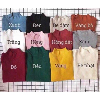 Áo len cổ 3p
